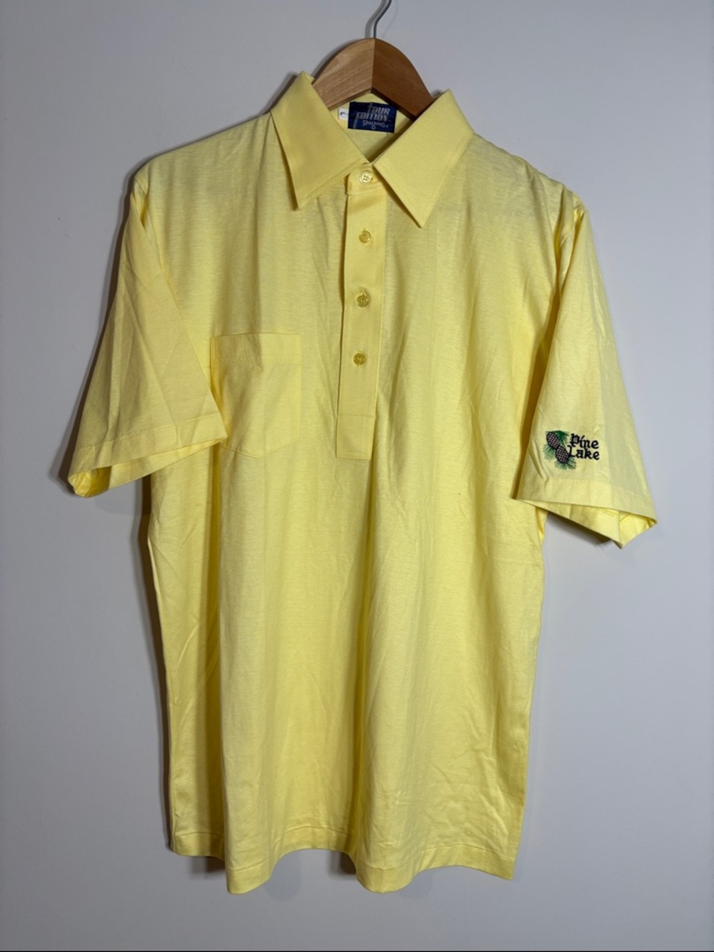 Vintage Spalding Tour Edition Golf Polo Shirt Large